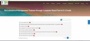 Coal India Limited MT Recruitment 2025